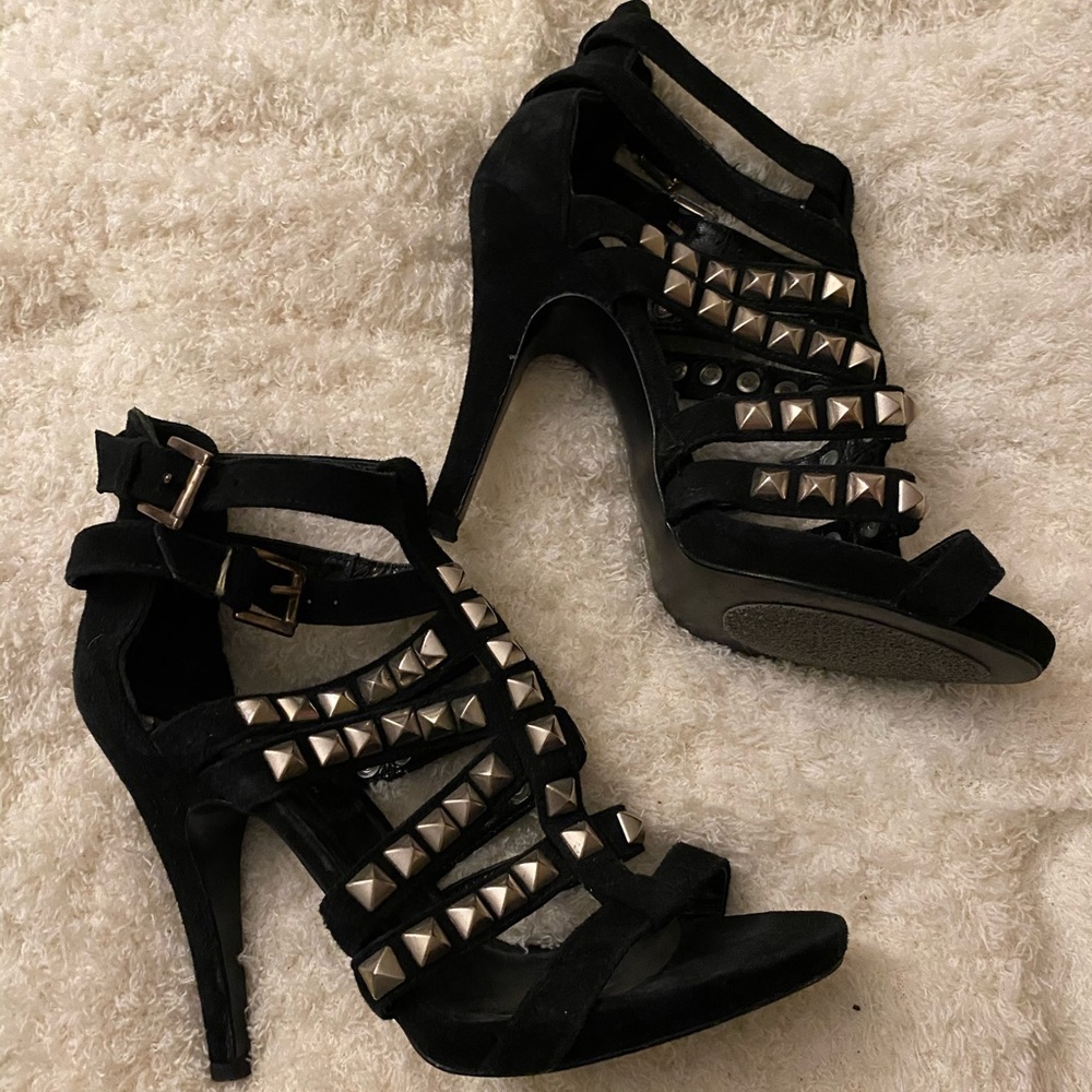 Zara Studded Heels